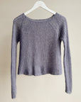 Wisteria Mohair Knit Long Sleeve Top