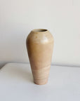 Beige Soapstone Rounded Vase