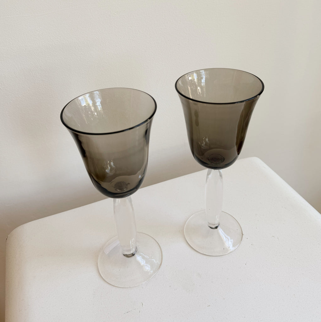 Tonal Blown Wine Glasses