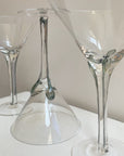 Iridescent Martini Glasses