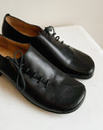 Ink Asymmetrical Lace Up Loafers | Size 9.5