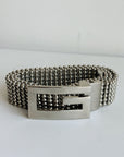 Silver G Ball Chain Belt