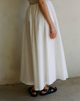 a.ren | Cotton Midi Skirt