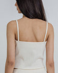 Wildflo Studio | Rib Knit Cami in Ivory