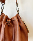 Ginger Drawstring Bucket Bag