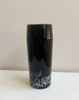 Black Blown Glass Vase