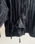 Onyx Crinkled Jacket