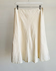 Butter Linen A-line Midi Skirt