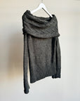 Smoke Mohair Shrug Sweater