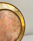 Brass Oxidized Plate