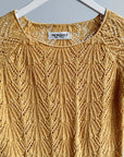 Marigold Cotton Knit Sweater