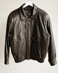 Vintage YSL Espresso Leather Jacket