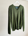 RL Fern Silk Knit Pullover