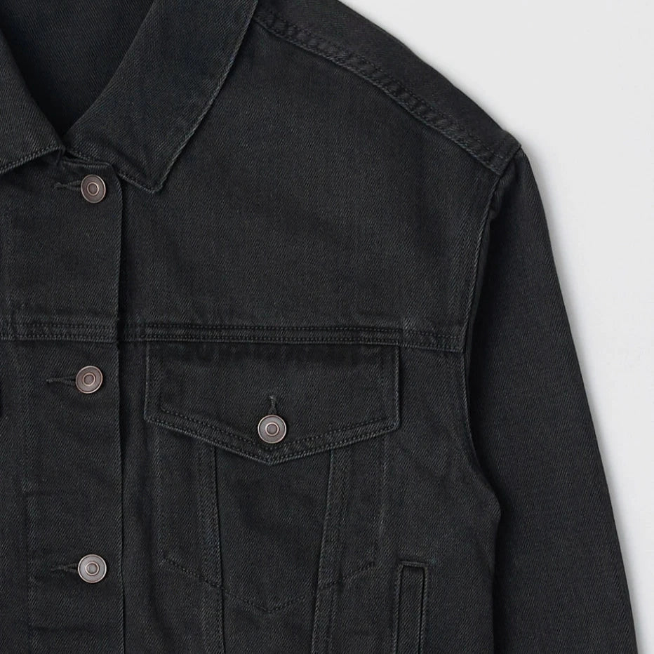 MOD REF | Washed Black Denim Jacket