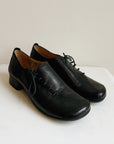 Ink Asymmetrical Lace Up Loafers | Size 9.5