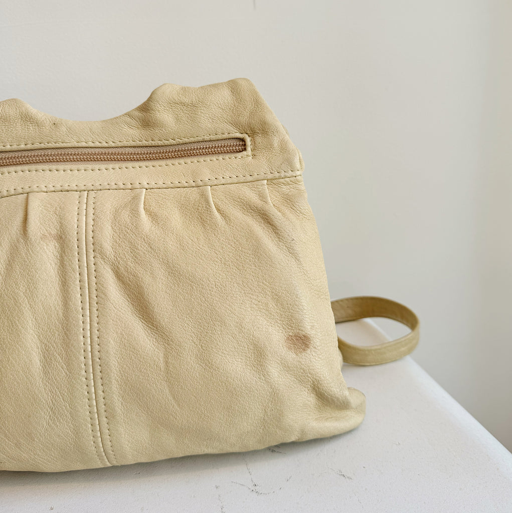 Honey Leather Shoulder Bag