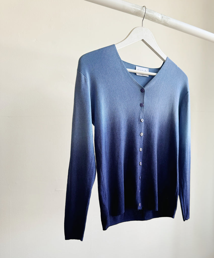 Ocean Ombre Knit Cardigan