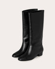 Balagan Studio | Martha High Boots in Black