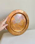 Brass Oxidized Plate