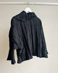 Onyx Crinkled Jacket