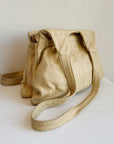 Honey Leather Shoulder Bag