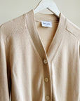 Latte Soft Cotton Cardigan