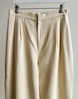 Butter Raw Silk Relaxed Trouser