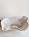 Soft Pink Wavy Ceramic Bowl