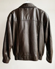 Vintage YSL Espresso Leather Jacket