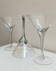 Iridescent Martini Glasses