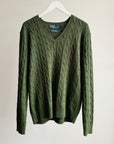 RL Fern Silk Knit Pullover