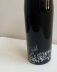 Black Blown Glass Vase