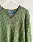 RL Fern Silk Knit Pullover