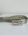 Silver G Ball Chain Belt