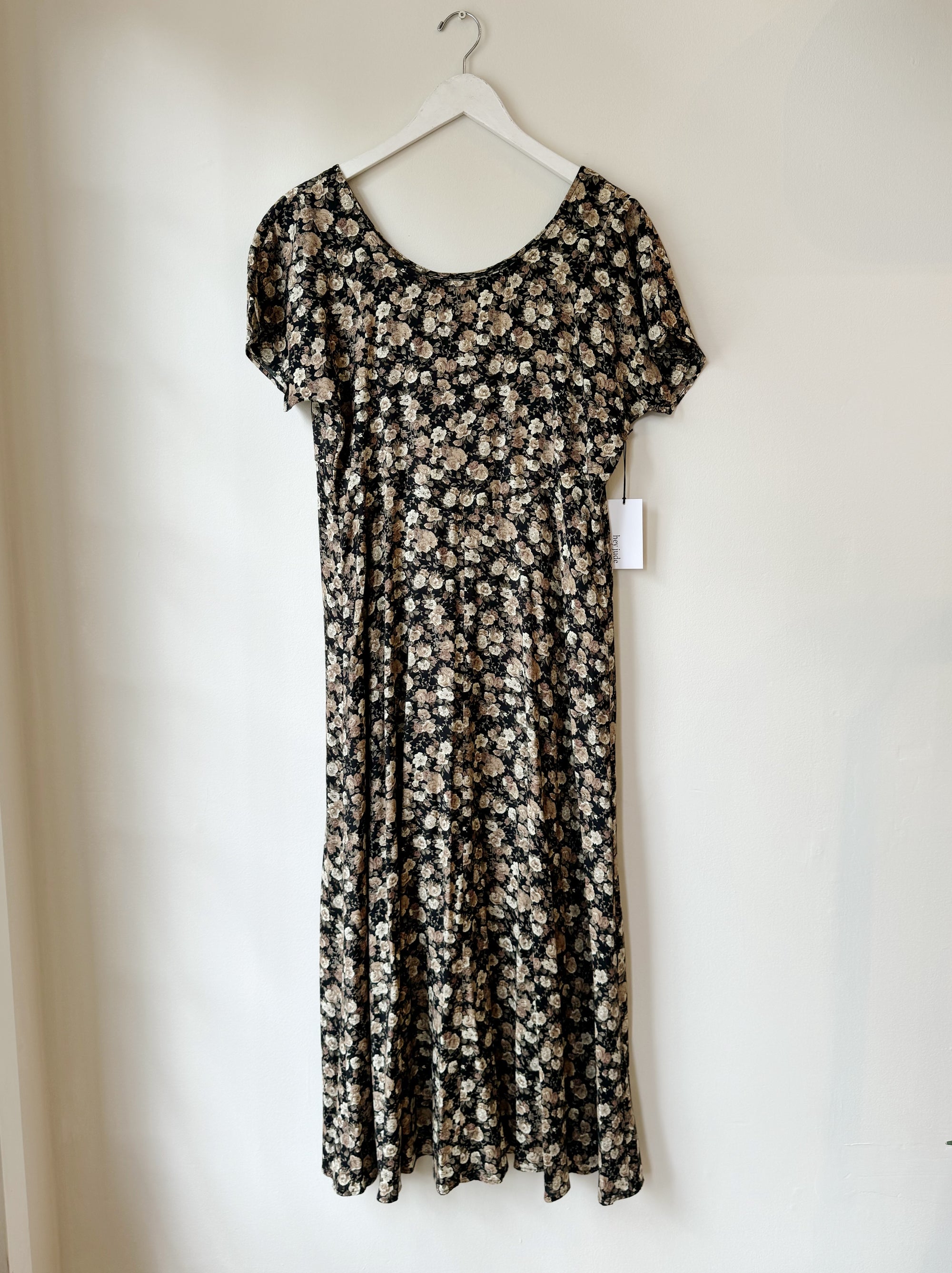 Muted Floral Maxi Dress