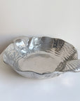 Silver Forged Shell Bowl