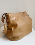 Camel Everyday Leather Bag