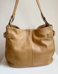 Camel Everyday Leather Bag