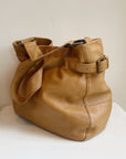 Camel Everyday Leather Bag