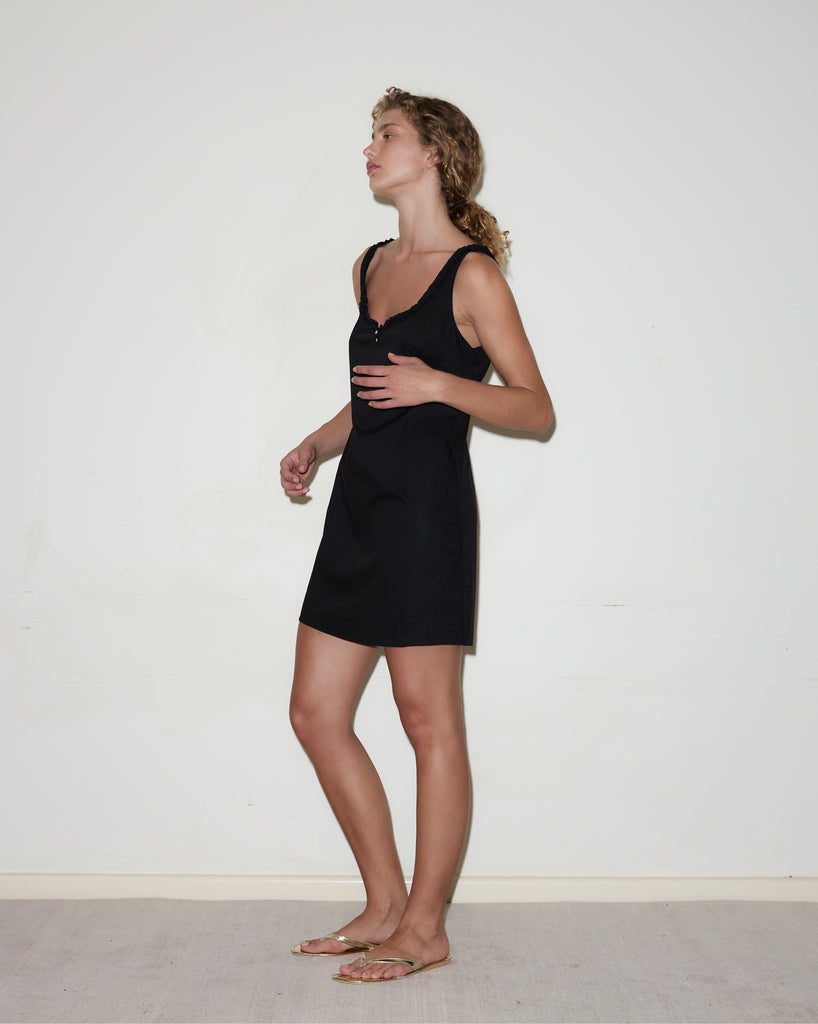 Deiji Studios | Babylock Dress in Black