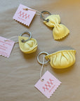 Melo Melo | Handcrafted Leather Farfalle Keychain