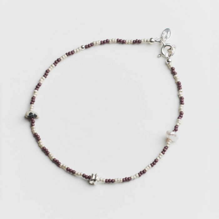 Wolf Circus | June Anklet in Purple