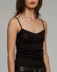 Pradegal | Seela Wool + Silk Sleeveless in Black