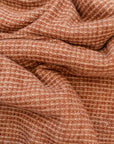 TBCo | Recycled Wool Blanket in Rust Waffle