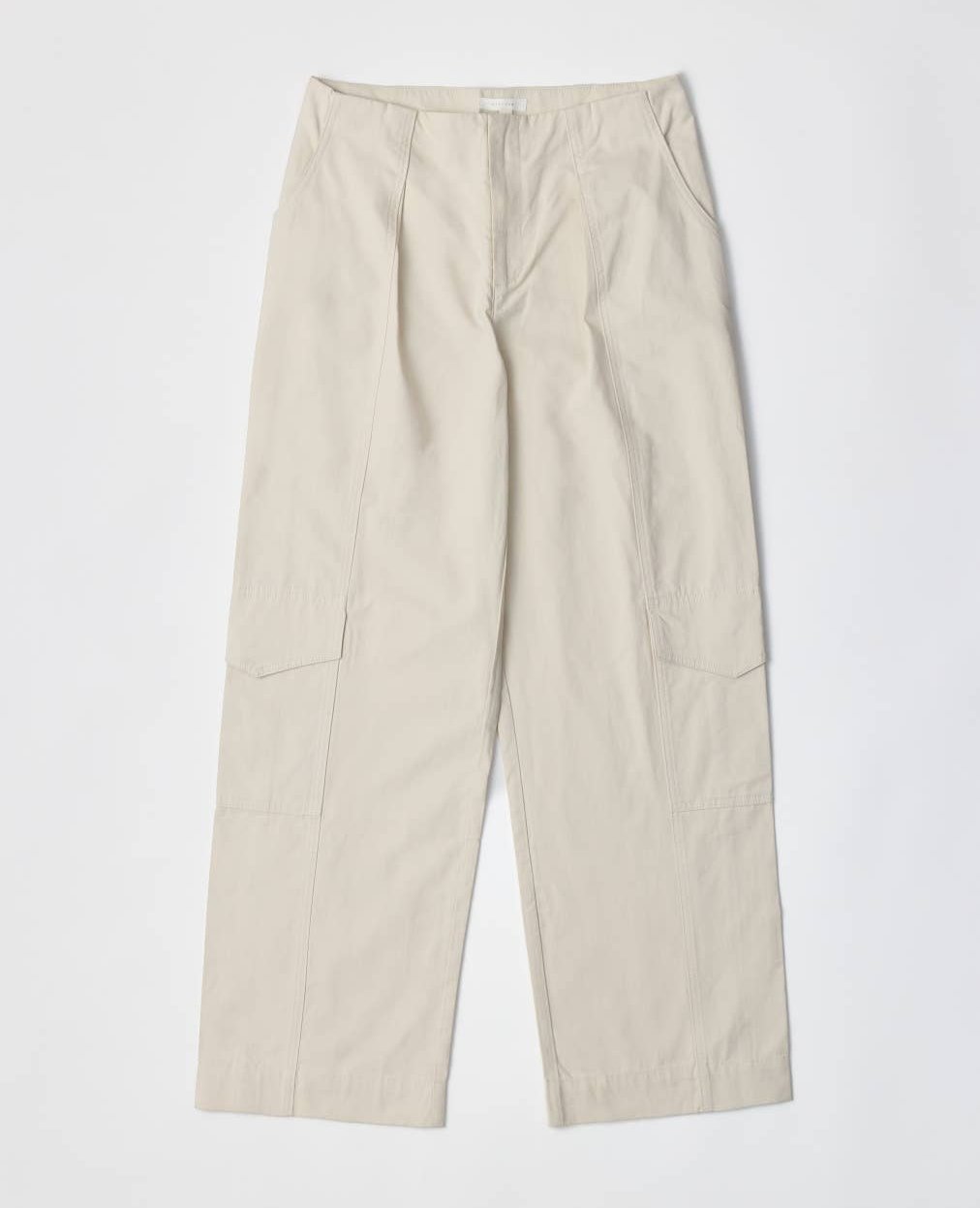 All Row | Hansen Wide Leg Utility Pants in Bone