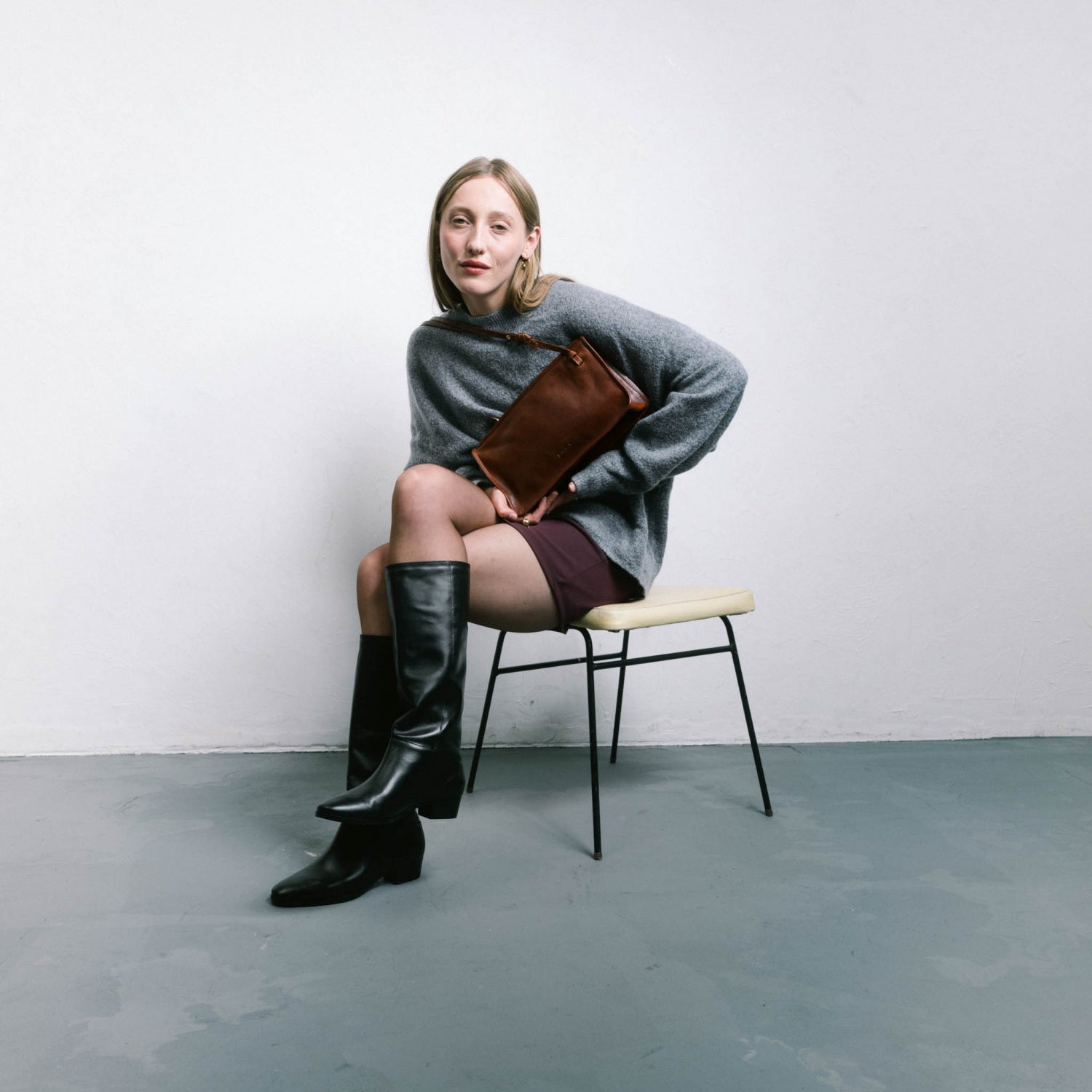 Balagan Studio | Martha High Boots in Black