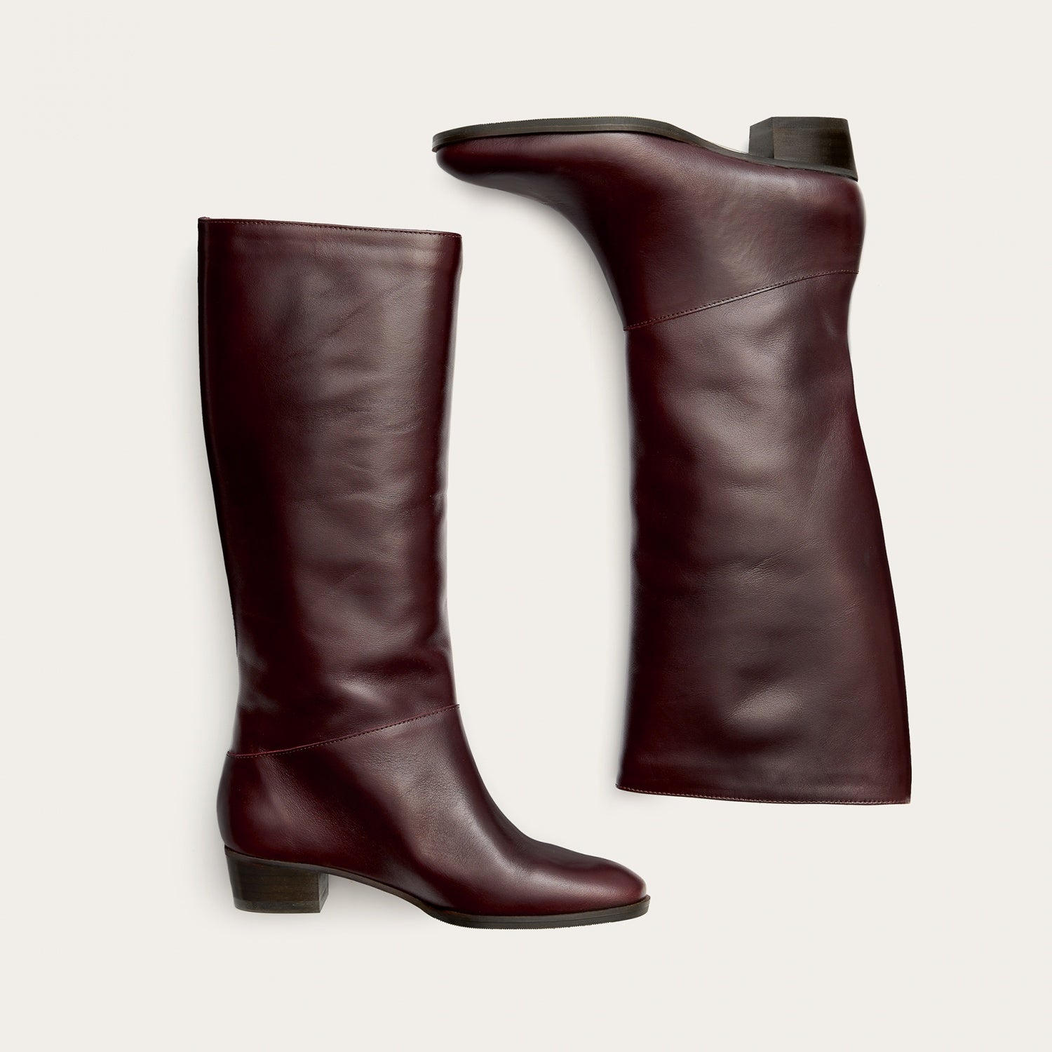 Balagan Studio | Martha High Boots in Mahagony