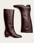 Balagan Studio | Martha High Boots in Mahagony