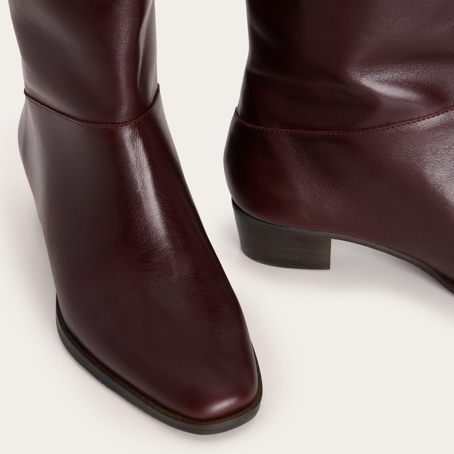 Balagan Studio | Martha High Boots in Mahagony