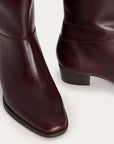 Balagan Studio | Martha High Boots in Mahagony